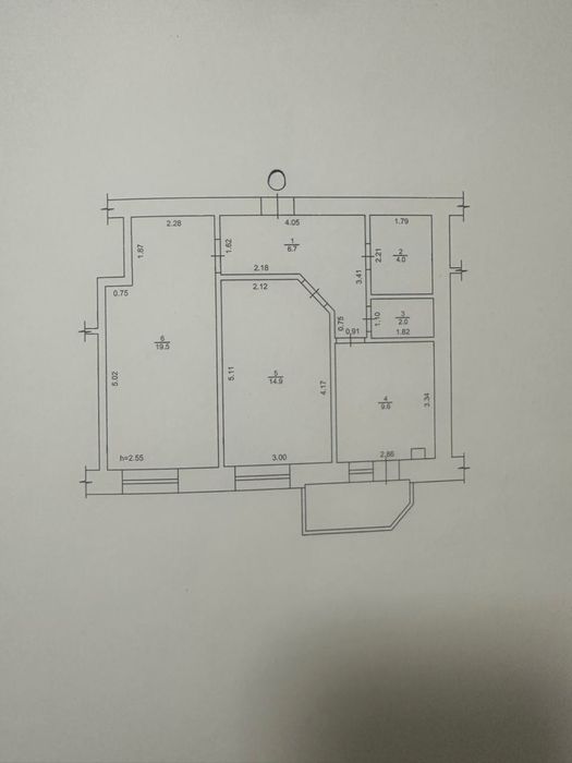Продам 2-х кімнатну квартиру, центр міста.