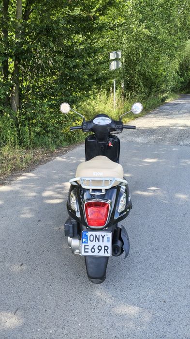 Skuter retro SYM 125 kat. B