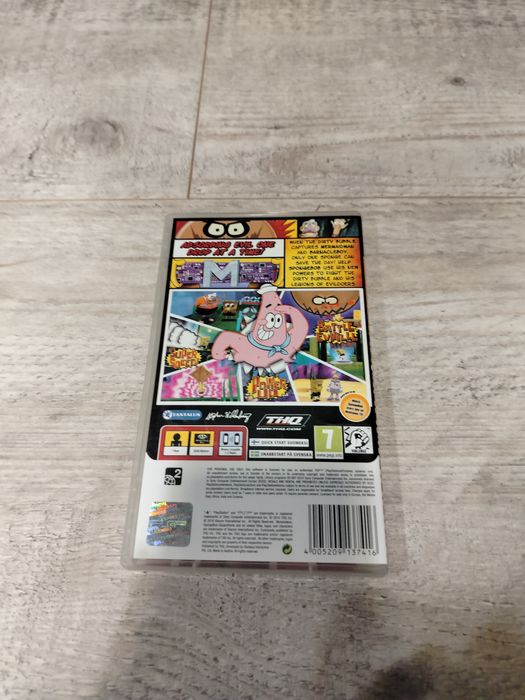 Gra SpongeBob yellow avenger psp