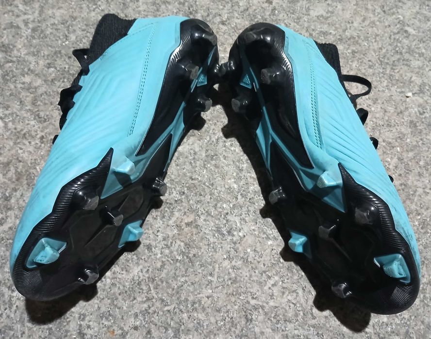 Chuteiras (futebol) Adidas Predator 19.3 FG/AG Júnior ― tamanho 37 ¹∕₃