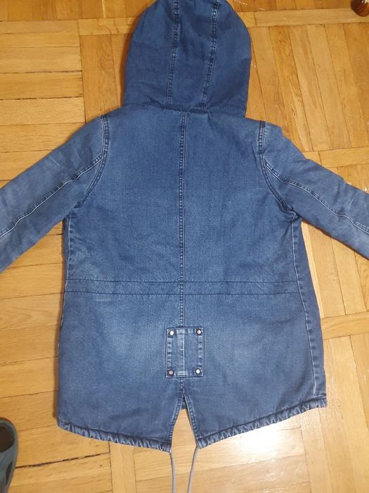 Куртка джинсовая, утеплённая