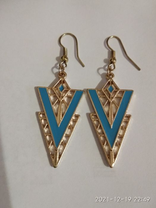 Сережки кульчики біжутерія бохо