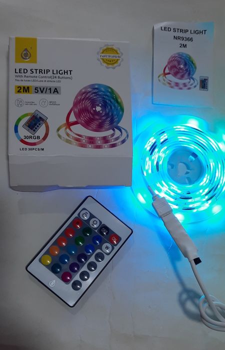 RGB LED Strips with Remote Control