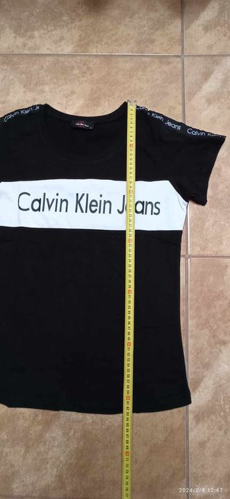 Calvin Klein bluzka damska roz L