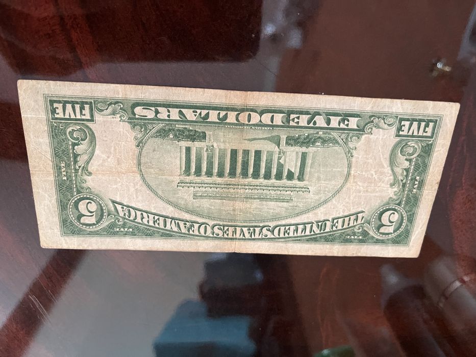 Продам 5 долларів 1934 року!