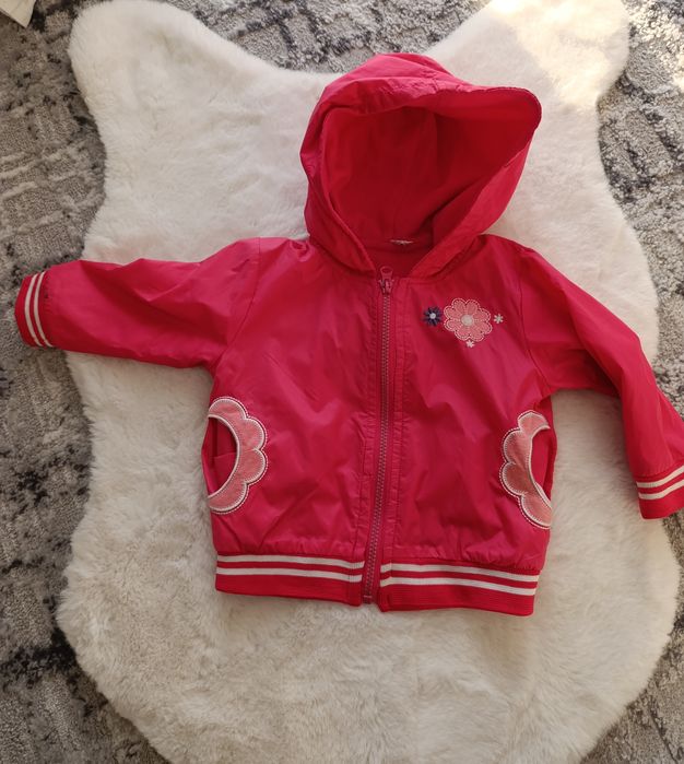 Kurteczka wiosenna kurtka jesienna dla dziewczynki 86 różowa
