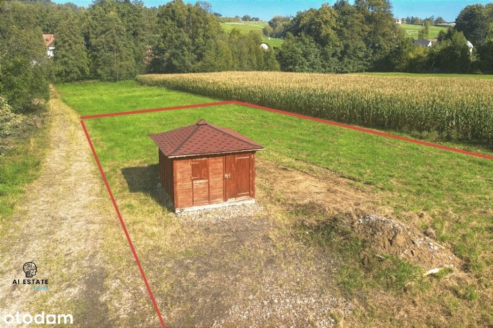 Uzbrojona działka w 926m² Janowicach
