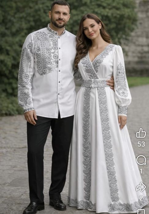 Вишиванки, весільні комплекти, сукні на випускний,  та вишиванки у ная