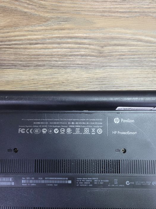 Ноутбук HP 15.6 з посиленою батареею 8 озу 4 ядра SSD