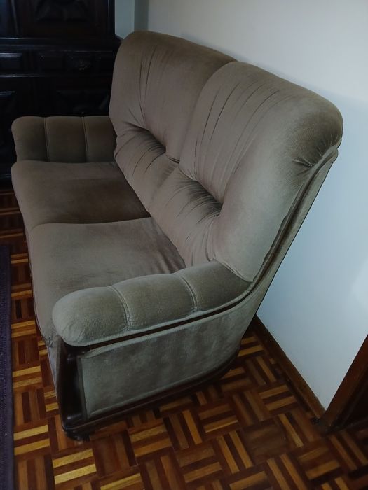 Sofá cama 2 lugares, como novo