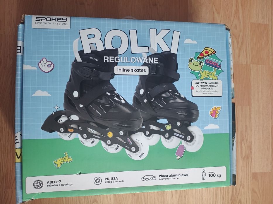 Rolki regulowane spokey 38-41