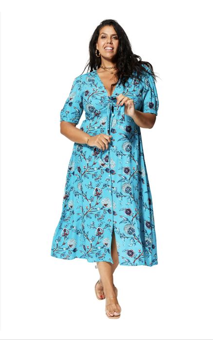 Sukienka maxi Aller Simplement Plus – 42/44 – 100% wiskoza