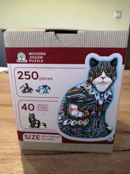 Puzzle drewniane 250 el.