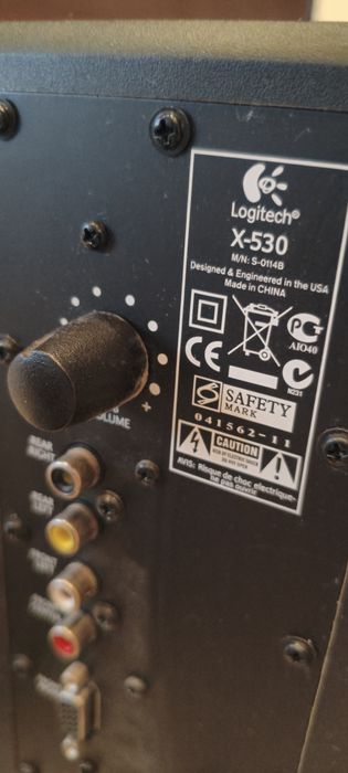 Głośniki Logitech X-530 5.1 – sprawne, mało używane