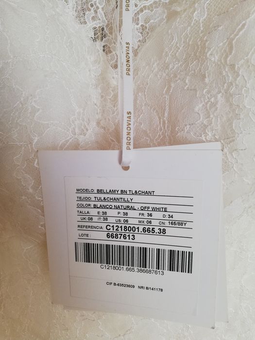 Suknia ślubna Pronovias model Bellamy