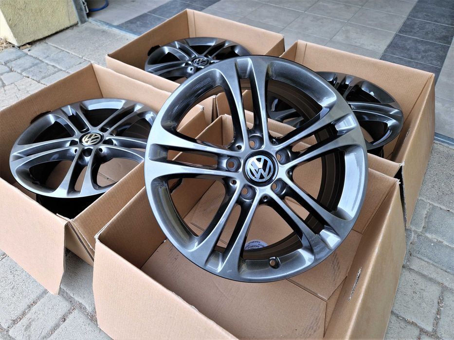 Alufelgi 17 5x112 VW Golf Passat Tiguan Jetta Touran Caddy T-Roc 808#