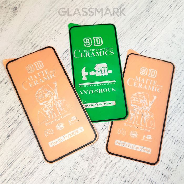 Захисне скло плівка кераміка на iPhone 7/8/SE2020 керамика айфон