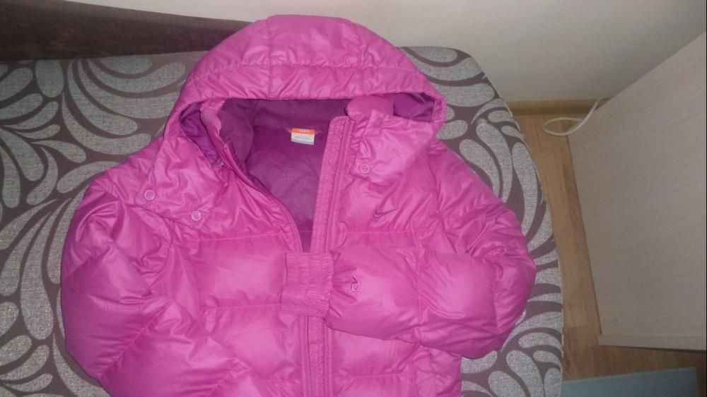 NIKE - oryginalna, puchowa kurtka zimowa, rozmiar S, stan bardzo dobry