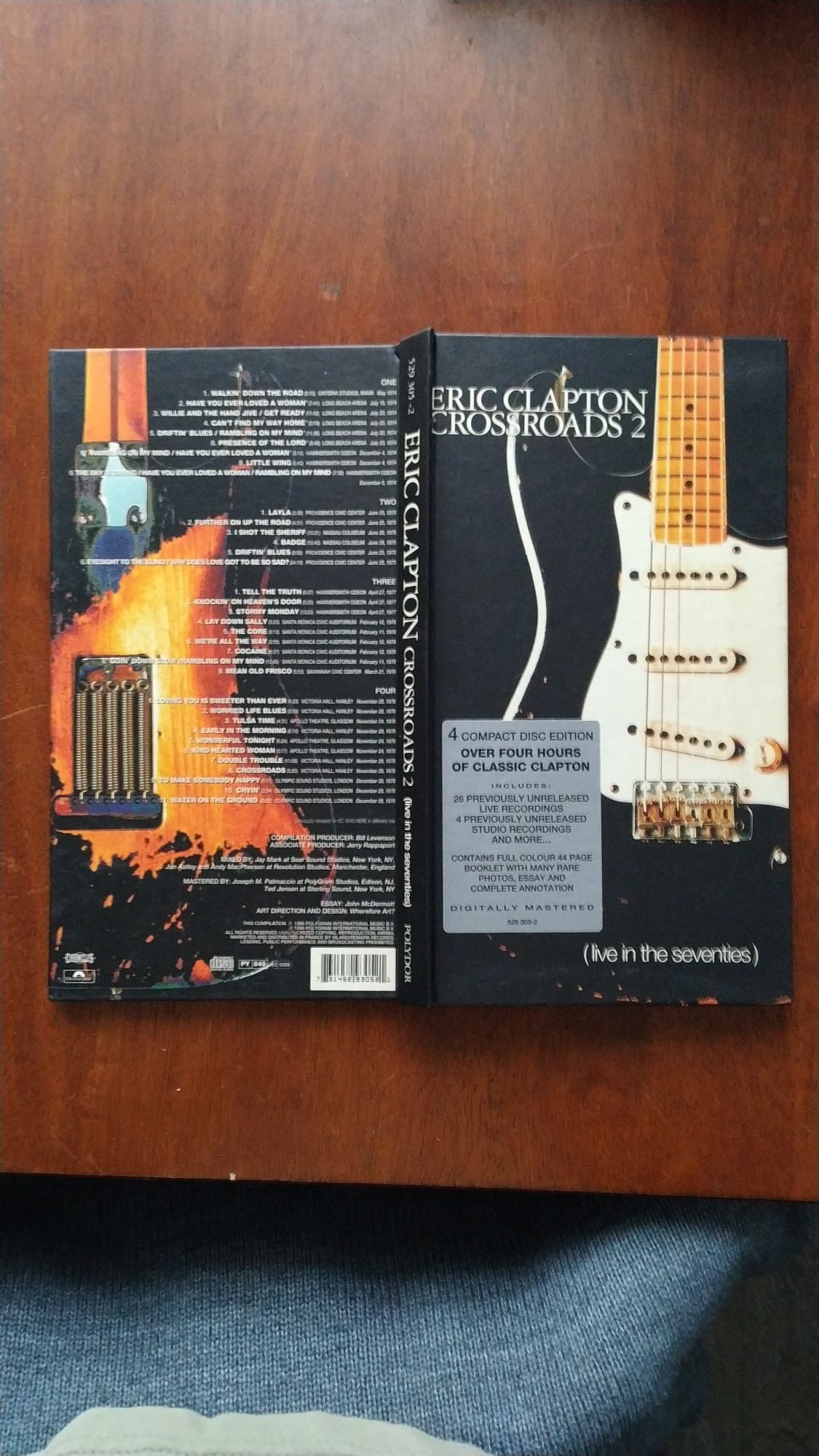 CD бокс. Eric Clapton Crossroads 2: 1 800 грн. - CD / DVD / пластинки /  кассеты Днепр на Olx