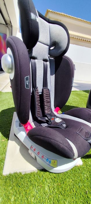 Babify Cadeira Auto On board 360º 0/1/2/3 Preto/Cinza