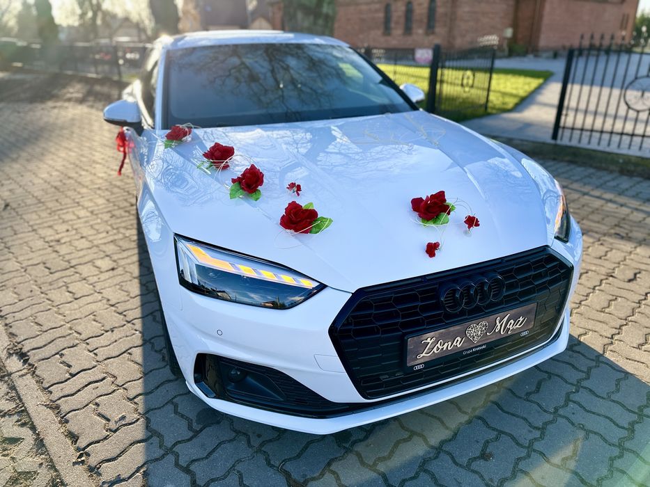 Auto do ślubu, na ślub, wesele NAJNOWSZE AUDI A5