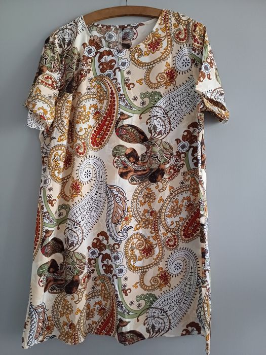 Przewiewna sukienka damska 2xl