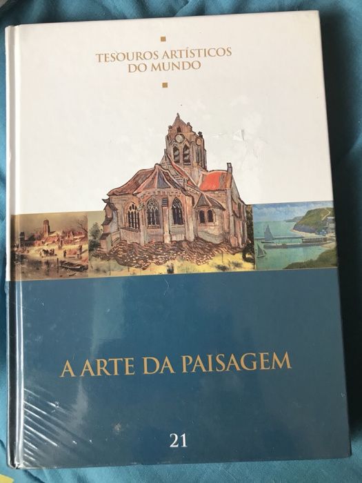 Seis livros da coleção Tesouros Artísticos do Mundo
