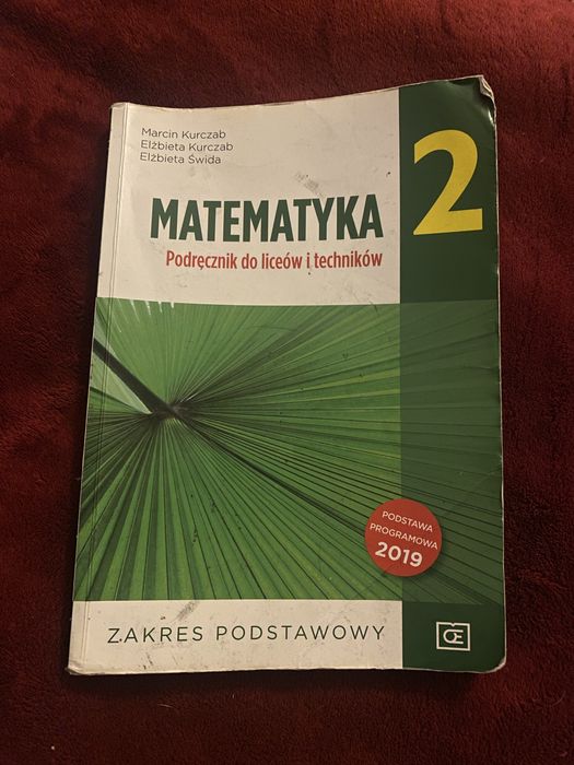 Matematyka klasa 2 – podręcznik + zbiór zadań