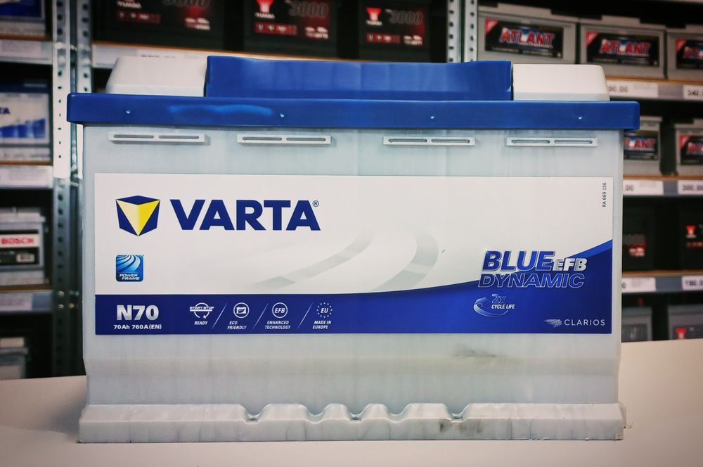 Akumulator VARTA EFB 12V 70ah 760A