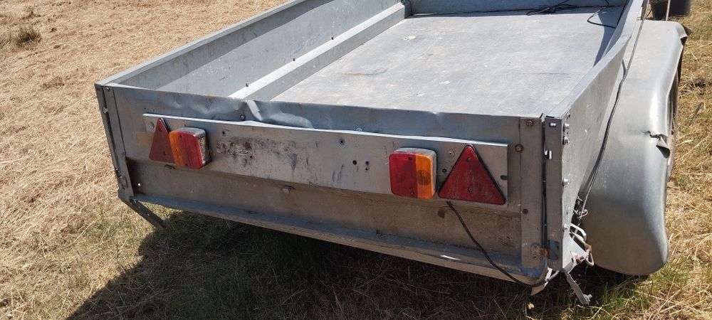 Atrelado dois eixos com suspensão chapa de fabricante
