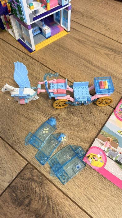 Конструктор sluban домик вилла 730 деталей + карета