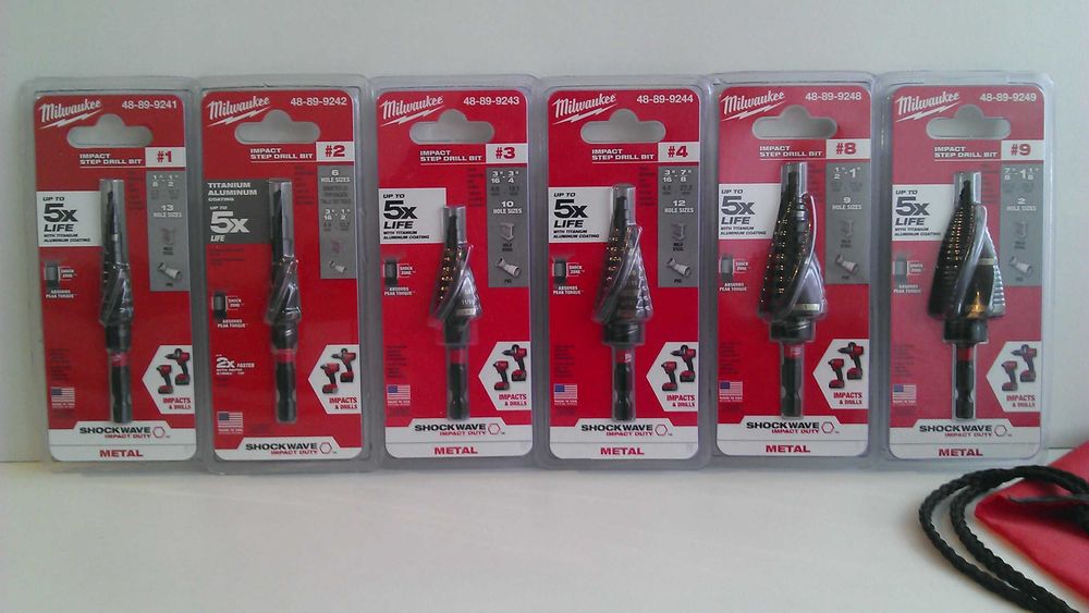 Milwaukee - (сверло) ступеневе свердло #4 Hex 1/4 (48-89-9244)