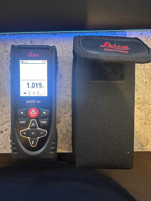 Leica DISTO X4 – Medidor laser profissional (150m, Bluetooth, IP65)