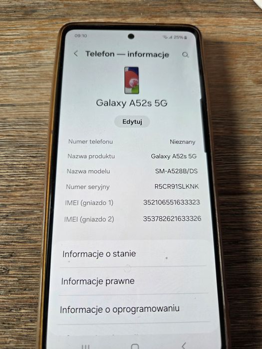 Samsung a52s 5g 128 gb