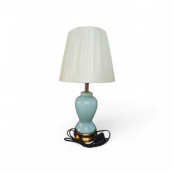 Lampka nocna z plisowanym kloszem, 230V, E27