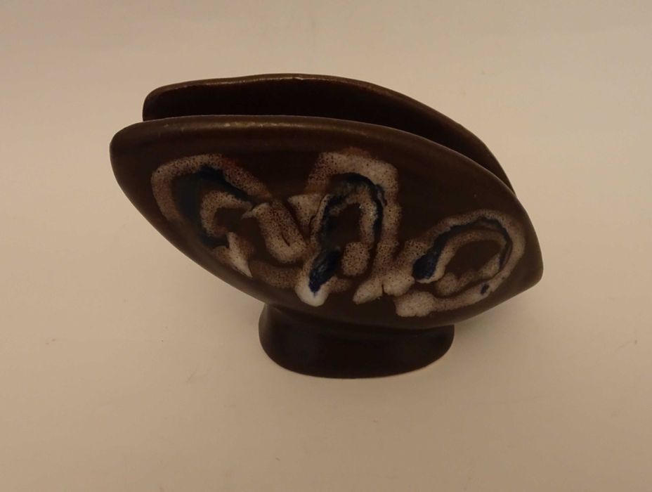 Millenium Kraków, serwetnik ceramiczny, ceramika PRL, vintage, retro