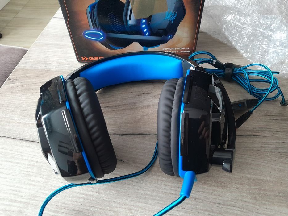 Kotion g2000 słuchawki gamingowe led z mikrofonem