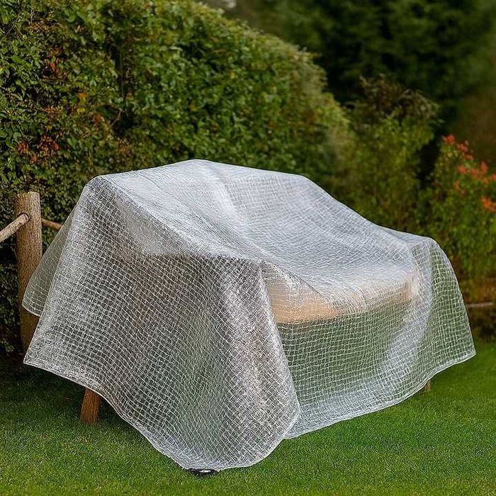 Plandeka Ochronna 4x6 Transparentna 100g UV Na Altanę Pawilon Balkon