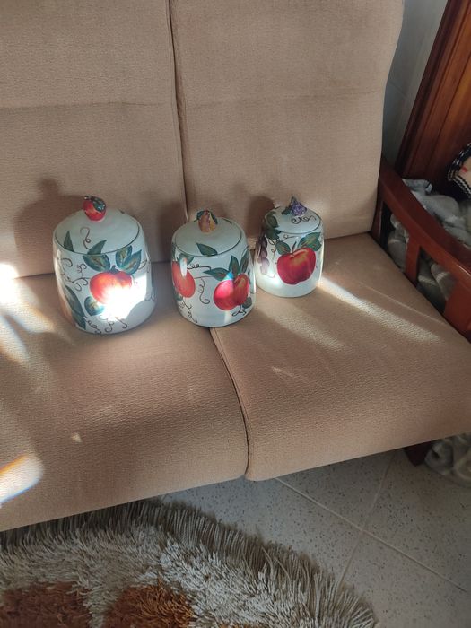 Potes de decoração