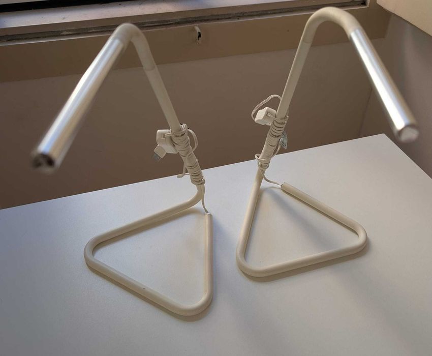 Pack 2 Candeeiros LED IKEA HÅRTE – Flexíveis/USB (20€ Tudo) / Set of 2 IKEA HÅRTE LED Lamps – USB Powered (€20 for both)