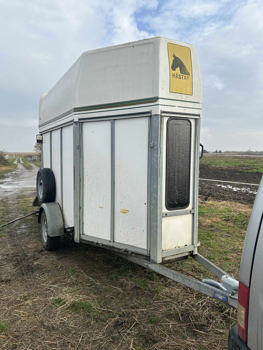 Sprzedam! Przyczepa dwu konna prawo jazdy kat. B