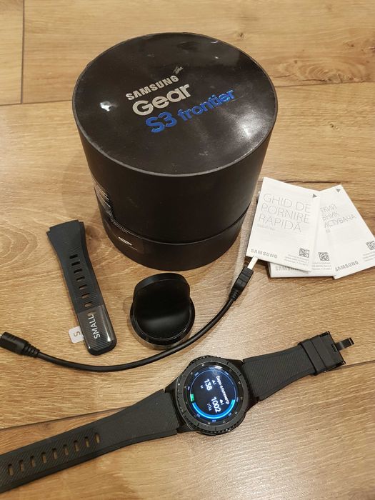 Смарт-часы Samsung Gear S3 Frontier SM-R760, Оригинал, черн/титан мат