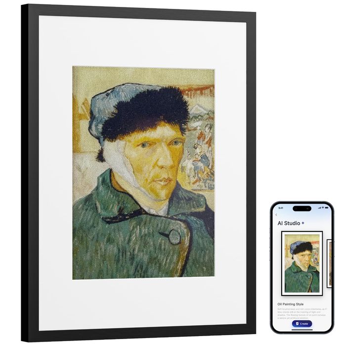 SwitchBot AI Art Frame 13,3 cala, bezprzewodowa cyfrowa ramka E-Ink