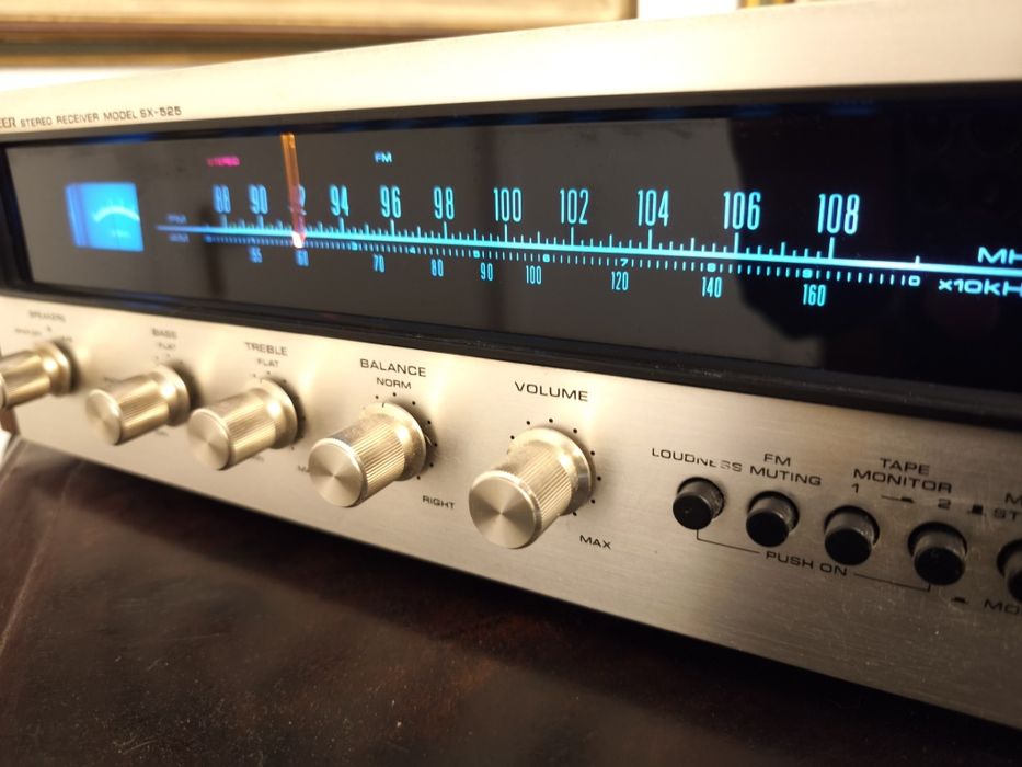 Receiver Pioneer SX 525 recap completo