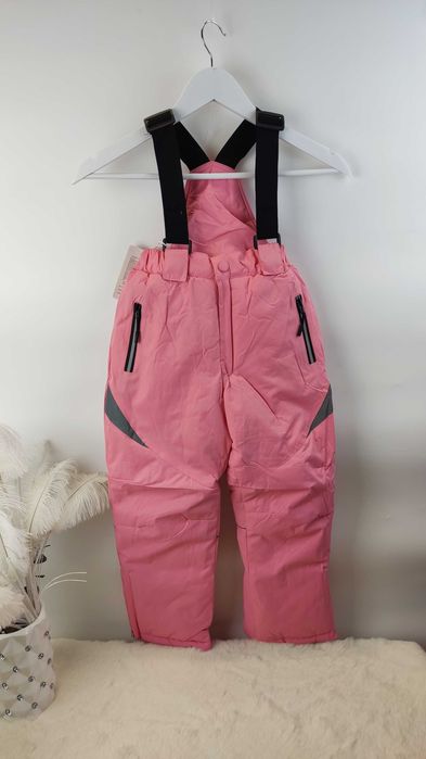 5 -6 lat Spodnie śniegowce spodnie narciary na narty na sanki na zimę