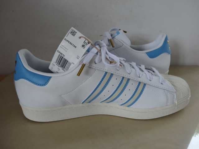 Buty ADIDAS SUPERSTAR GX9876 roz 48 NOWE Skóra Sportowe Adidasy