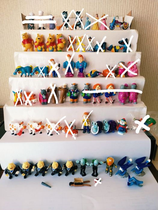 Игрушки из киндера. Ландрин,коллекция