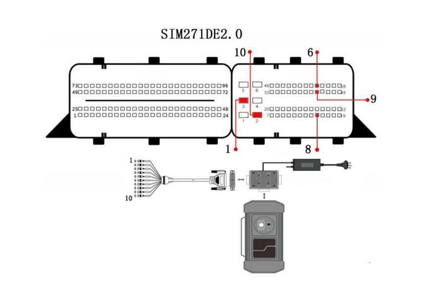 Launch X431 MCU3 Adaptador Programação Centralinas XPROG3 (NOVO)