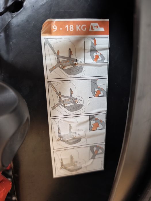 Cadeirinha automóvel para bebe