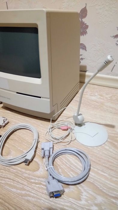 Macintosh Classic 1988 г Apple Macintosh компьютер Макинтош ретро Apple Mac раритетный компьютер